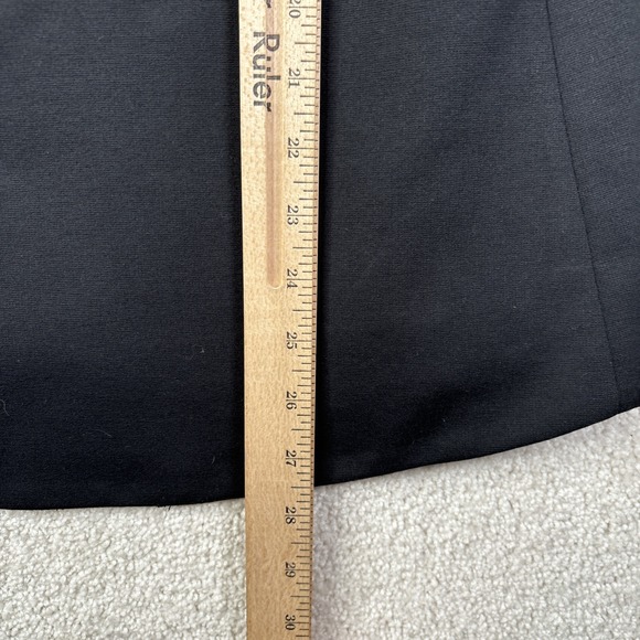 Lands End Two Button Ponte Blazer Women's Size 2X Black Pockets Stretch - Picture 3 of 9